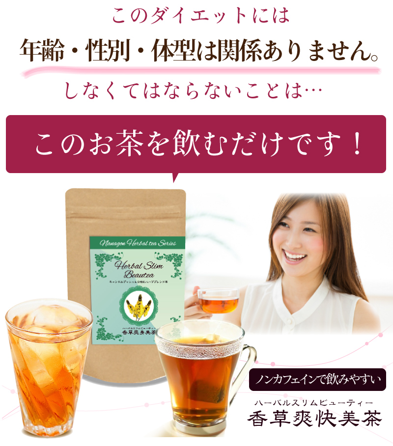 このお茶を飲むだけ!